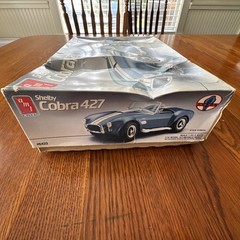 AMT Ertl Shelby Cobra 427 Model Car Kit 1:16 Scale NEW OPEN BOX COMPLETE *L@@K*