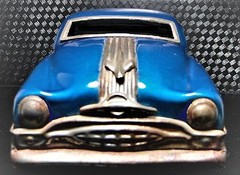 Tin Car Ford Built 1940s Vintage Racer 1 T GT Model 40 Antique 24 Metal Race 25