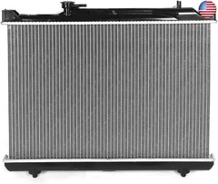 DNA Motoring OEM-RA-2430 OE Style Aluminum 23-1/8″ Core Radiator Compatible