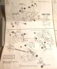 1973 Chevy Corvette Car – Original Model Products General Mills Instruction
