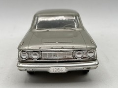 1964 Silver Ford Fairlane 500 Sports Coupe Dealer Promo Model Car