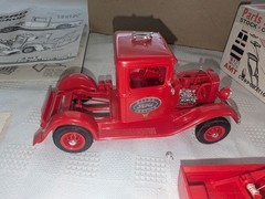 1960s AMT 1934 Ford Pickup Truck 1/25 Trophy Series Kit Built Up AS IS w/ Box