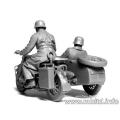 Master Box 3548F Kradschtzen: German Motorcycle Troops on the Move 1/35 scale