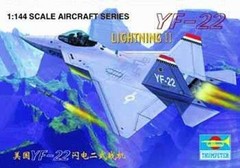Trumpeter 133 YF-22 Lightning II Jet 1:144 New Free Shipping