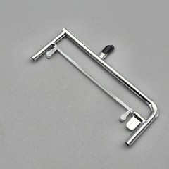 Monogram 1/24 Black Widow Hot Rod Parts Kitbash Chrome Tie Rod #20