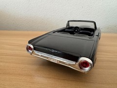 Vintage 1963 FORD THUNDERBIRD PROMO Dealer CAR ~ Black Convertible T bird