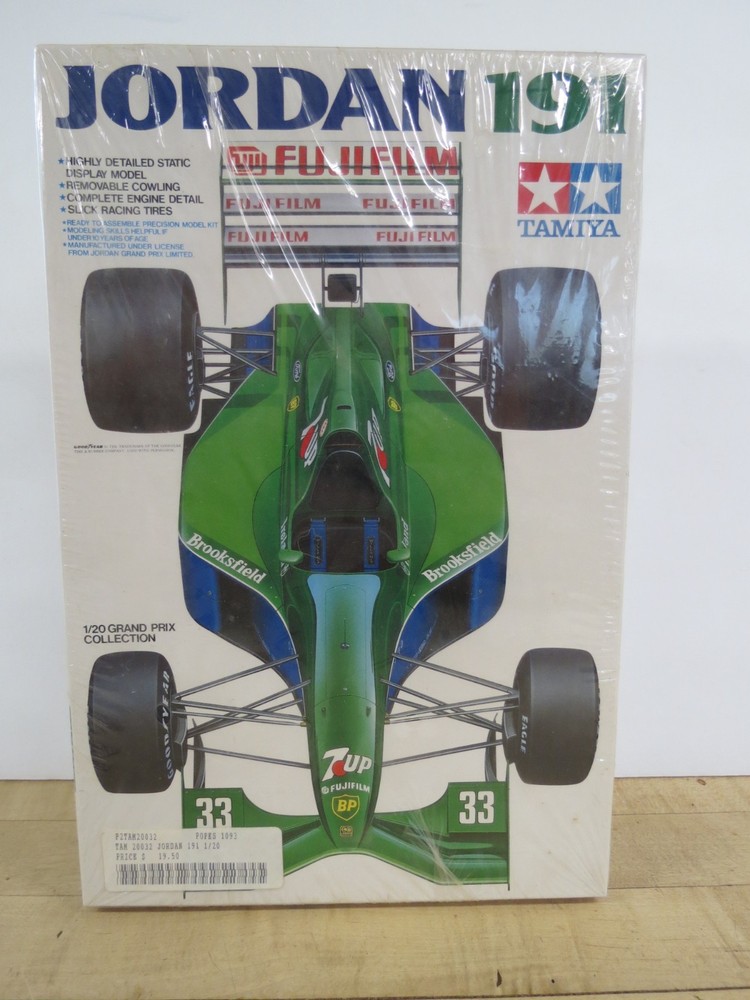 TAMIYA JORDAN 191 1/20 F1 MODEL KIT SEALED