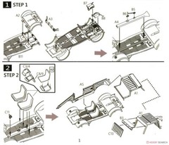 Hero Hobby F35005 1/35 Kubelwagen Type 82 2 in 1 +MG34 Plastic Model Kit