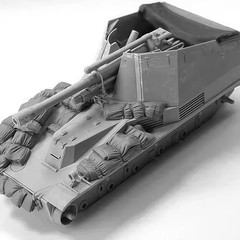 1:35 Casting Resin Model Assembly Kit, GK,Tank Resin Wrapped Modified Parts, …