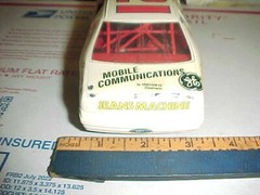 Vtg NASCAR Morgan Shepherd 21 Ford Wrangler Old Build Model Kit HTF