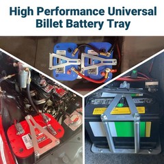Pilida Battery Tray Compatible Optima Blue Red Yellow Top Batteries 34M D34M 34