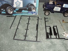 Vintage MPC 1979 BUILT Willys Panel Van Paddy Wagon 1/25 Scale Police.