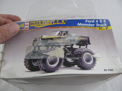 Revell Monogram 1/24 Scale Quadzilla Ford 4×4 Monster Truck #85-7702 NOS Read!