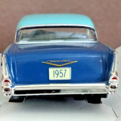 Revell 1957 Chevrolet Bel Air Hard Top Promo Model Blue Manufactured 2000