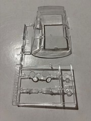 Model Car Parts – AMT Porsche 935 Windows, & Clear Parts, ONLY 1/25 Kit bash