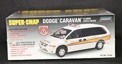 Vintage 1998 Lindberg Dodge Caravan Illinois State Police 1:25 Kit #72184 SEALED
