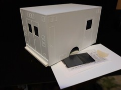 ambulance body rescue Model 1:24 scale kit diorama