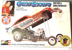 Revell Gene Snow’s Snowman Chevy Vega Drag Car 1/25 Plastic Model Kit H-1459