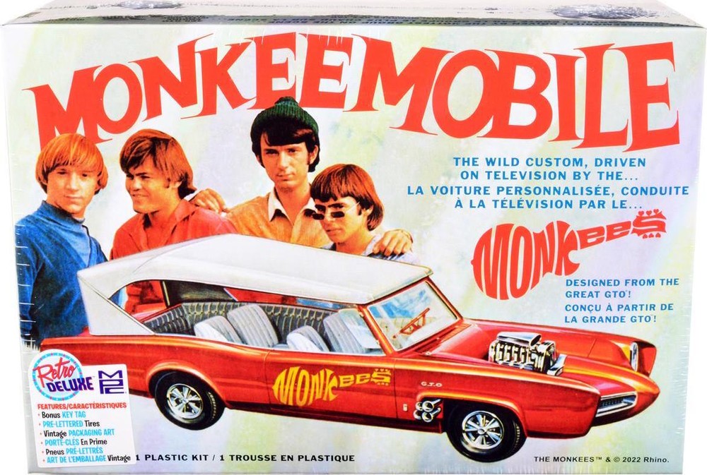 Skill 2 Model Kit Monkeemobile The Monkees (1966-1968) TV Series 1/25 Scale Car