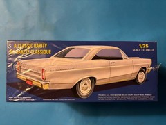 1966 FORD FAIRLANE 427 COUPE MODEL KIT AMT ROUND 2 1/25 SCALE NEW SEALED LOOK!!!