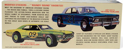AMT 1964 Ford Galaxie Modified Stocker 1:25 Scale Plastic Model Car Kit 1383
