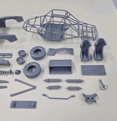ABS-LIKE RESIN 3D PRINTED 1/35 HOONIGAN TROPHY TRUCK KIT