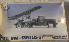 SEALED Modern KATYUSHA Rocket Launcher BM-13N Ukraine WARSAW PACT plastic 1:72