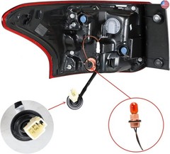 munirater 1-Pack Rear Right Tail Light Brake Lamp Assembly Replacement for