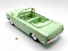 VINTAGE 1962 JO-HAN RAMBLER CONVERTIBLE MINT GREEN PROMO STYLE MODEL KIT!!