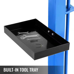 Manual Tire Spreader Portable Tire Changer with Stand Adjustable LED Light Tire