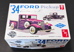 AMT 1:25 1934 Ford Pickup Trophy Series 3-in-1 Kit #1120 – NEW