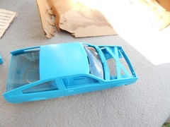 Vintage MPC Chevrolet Cavelier 1/25 Model Kit Parts Junkyard Estate Find