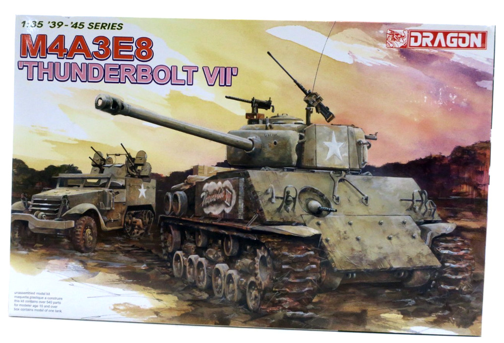Dragon 1/35 M4A3E8 ‘Thunderbolt VII’ Model Kit #6183