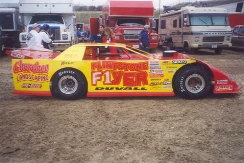 Plastic Performance Products F1 Flintstone Flyer Mike Duvall Dirt Track decal