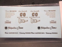 C&O Automotive 48′ Austin Pickup AA/GS 1/25th Scale Decal from Fremont Racing