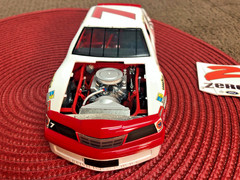 MONOGRAM 1/24 ZEREX AK ’87 T-BIRD STOCK CAR FACTORY BUILT BOX ART DISPLAY MODEL