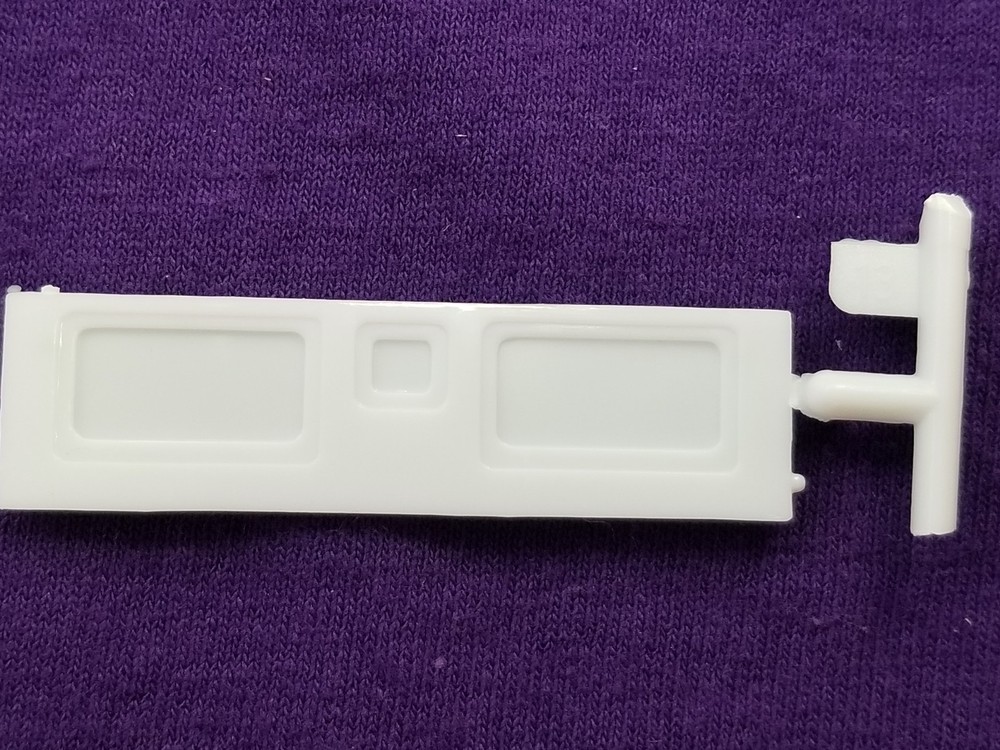 1991 Chevy S-10 Lowrider INNER TAILGATE from Revell 1:25 Model Kit