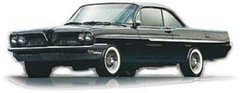 1:25 Scale 1961 Pontiac Ventura Plastic Model Kit – Moebius Models #1211