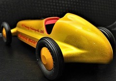 Tether Racer Race Car Indy Racing Built Midget Model Boyle Special Wilbur Shaw