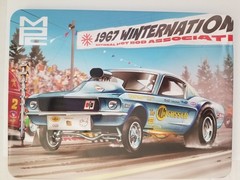 1968 Mustang Malco Gasser DECAL SHEET from MPC 1:25 Model Kit 68 DECALS