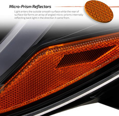 – for 2015-2017 Toyota Camry LED Light Tube DRL Projector Pair Headlights – Pair
