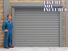 1/24 1/25 Scale Rolling Shutter Door – For model car garage/workshop dioramas