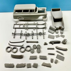 1959 Chevy Suburban 3D Printed Resin Model Kit