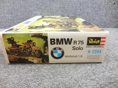Vintage 1:9 Revell ESCI BMW R 75 Solo Motorcycle Model Kit Toy Unbuilt H-2204