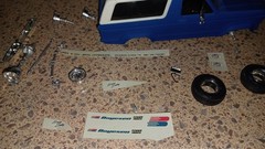 VINTAGE Revell # 7241 Yamaha Formula One Team FORD BRONCO ONLY Model Kit 1/25