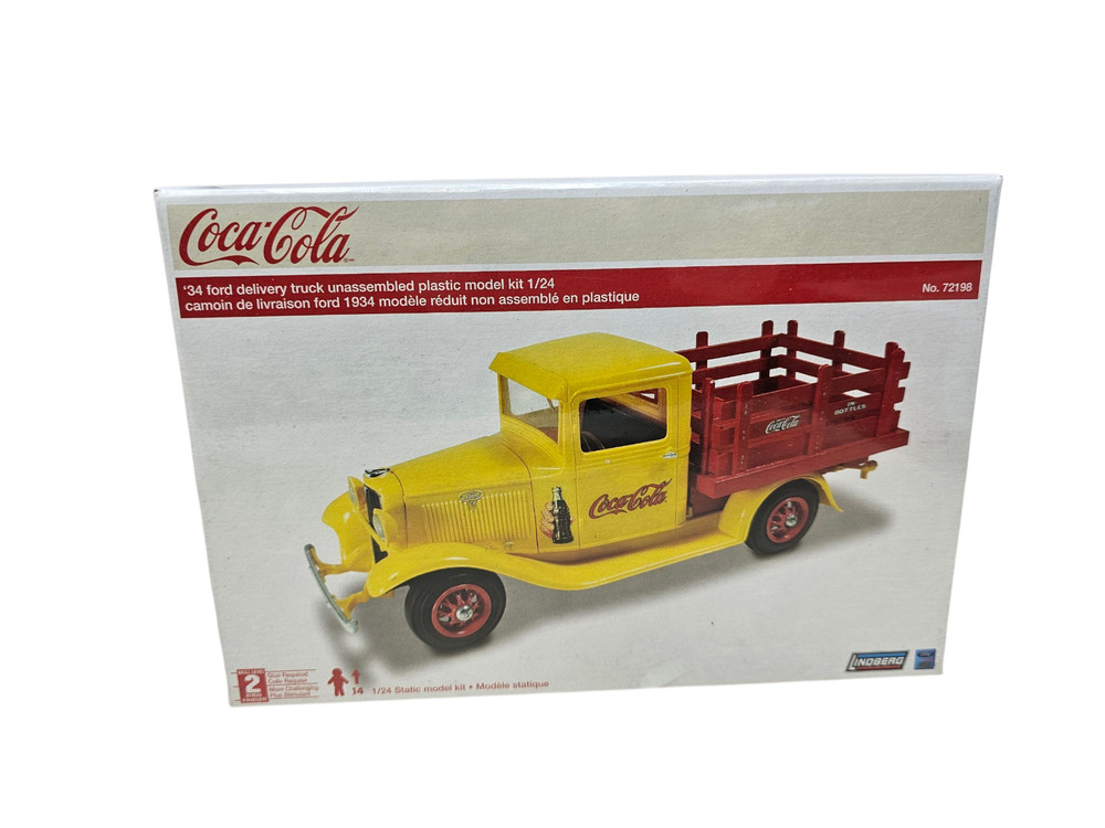 Lindberg Scale 1965 Dodge A-100 Truck Coca-Cola Factory Sealed Model Kit New