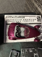 2 Vintage AMT/ERTL 1997 Plymouth Prowler With Trailer 1:25 Sealed Bags (READ)