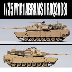 1/35 M1A1 ABRAMS IRAQ 2003 #13202 ACADEMY HOBBY MODEL KITS
