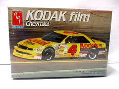 VTG. AMT ERTL 1:25 SCALE DRIVER ” ERNIE IRVAN ” #4 KODAK FILM CHEVROLET ” #6727