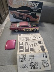 AMT 3006 Salty Dog ’53 Studebaker Bonneville Racer 1/25 Model Missing Some Parts
